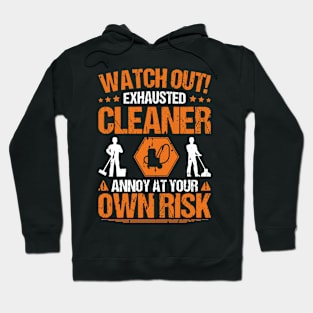 Cleaner Cleaning Operative Building Cleaner Hoodie